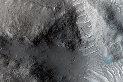 Eroding Crater Fill