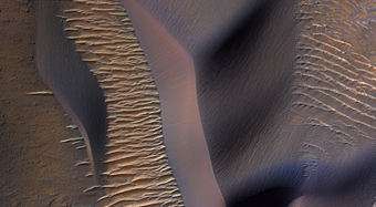 Dunes in Nectaris Montes