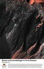 Rinnen an Kraterabhngen in Terra Sirenum
