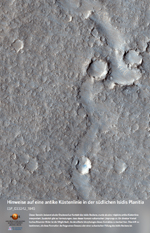 Hinweise auf eine antike Küstenlinie in der südlichen Isidis Planitia