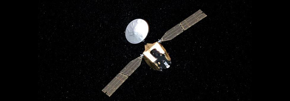 The Mars Reconnaissance Orbiter, artist impression.