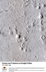 Conos con Crteres en Grojt Valles