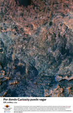 Por donde Curiosity puede vagar
