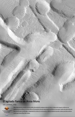 El agitado flanco de Arsia Mons
