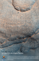 La superficie de Utopia Planitia