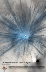 Un espectacular nuevo crter de impacto