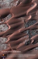 Las dunas activas de Nili Patera