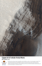 Capas en el volcn Arsia Mons