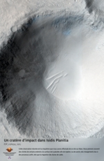 Un cratre dimpact dans Isidis Planitia