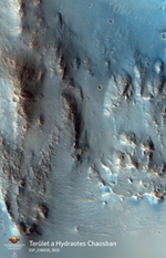 Terület a Hydraotes Chaosban