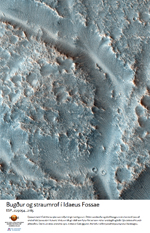 Bugur og straumrof  Idaeus Fossae