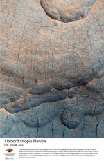 Yfirborð Utopia Planitia