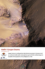 Hæðir í Ganges Chasma