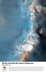 Bordo orientale del cratere Endeavour