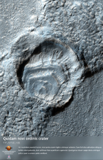 Quidam novi ordinis crater