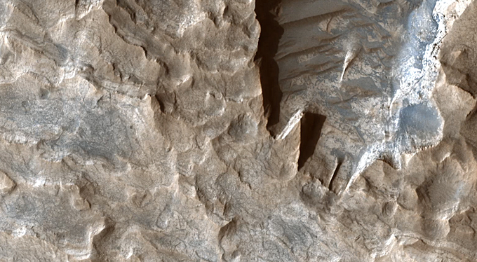 Wrinkle Ridges in East Meridiani Planum