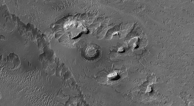 Ridges in Terra Meridiani