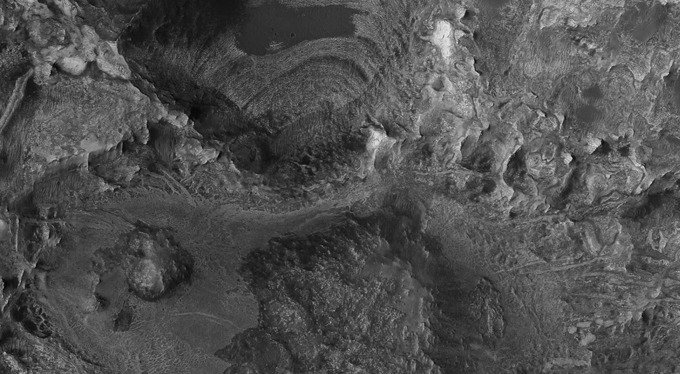 Layered Terrain in Nili Fossae