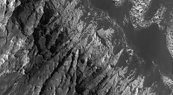 Gullied Sulfate-Rich Layers in Melas Chasma