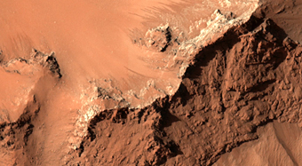 Slope Monitoring in Hale Crater Central Peaks