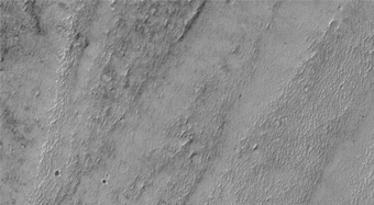 Alluvial Braided Fan at Terminus of Karun Valles