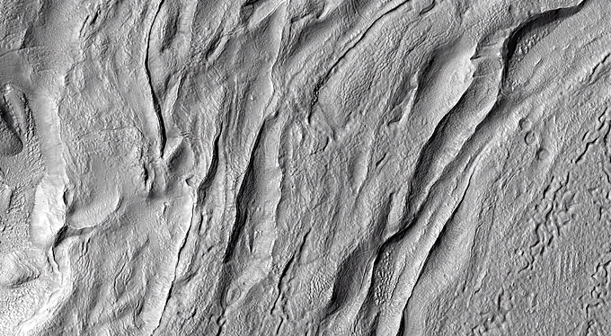 Lobate Landform near Reull Vallis