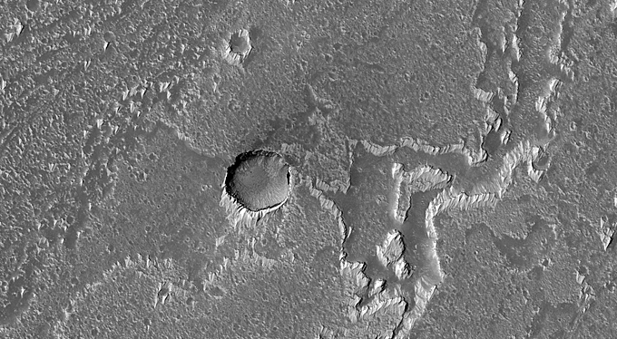 Tharsis Region Flow Boundaries