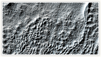 Fretted Terrains and Ground Deformation