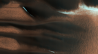 Aeolian Features of Scandia Cavi