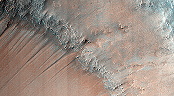 Gullies and Bedrock in Nirgal Vallis