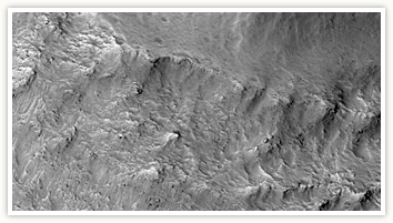 Topografie eines ausgesplten Kanals 