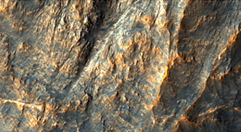 Banded Bedrock in Terra Sabaea