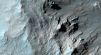 Possible Opaline Silica in the Central Uplift of Elorza Crater