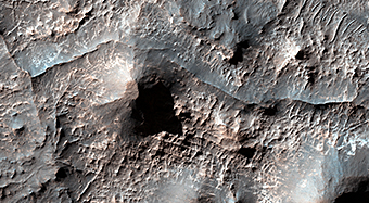 Ridges in Eridania Basin