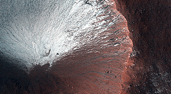 Crater Slopes: The Power of a Repeat Image