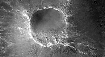 Cratered Summit of a Knob