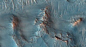 At the Head of a Kasei Valles Cataract