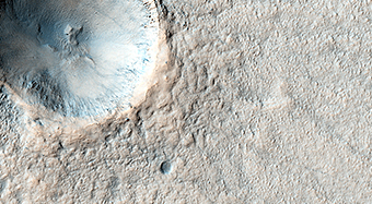 Pedestal Crater Development