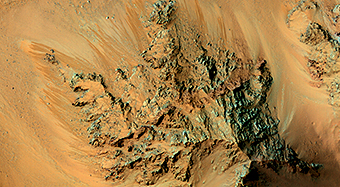 Seasonal Flows in the Central Mountains of Hale Crater