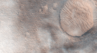 Cloudy Skies over Hypanis Vallis