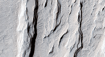 Yardang-Sculpted Deposits from Apollonaris Patera