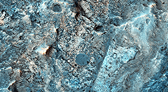 Mars 2020 Candidate Landing Site in McLaughlin Crater