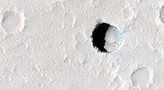 Pit Crater near Elysium Mons