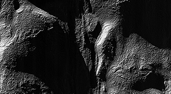 Dramatic Shadows over a Fossil Glacier