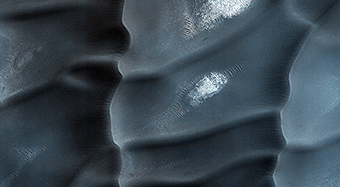 North Polar Gypsum Dunes in Olympia Undae