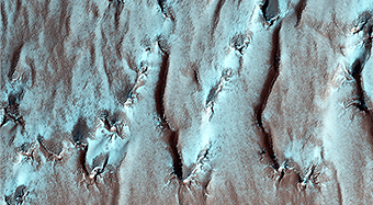 On the Edge of the South Pole Layered Deposit