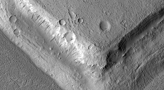 Rising above It in Amazonis Planitia