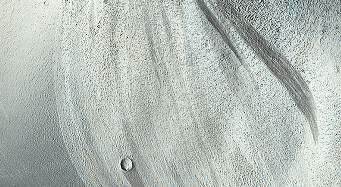 Bright and Dark Slope Streaks
