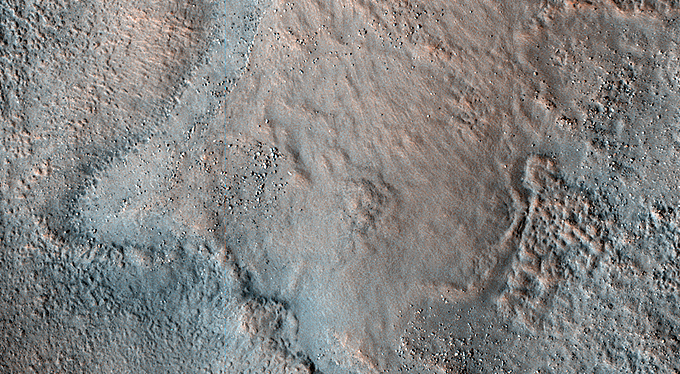 Disrupted Sediments in Acidalia Planitia