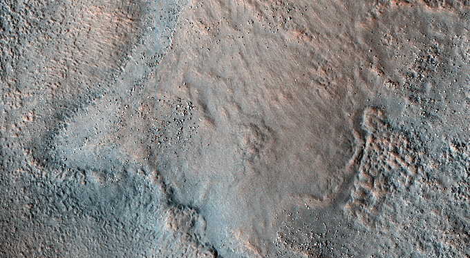 Disrupted Sediments in Acidalia Planitia